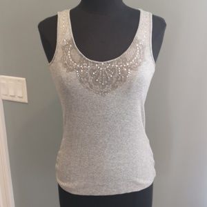 Express Jeweled Tank Top Size L